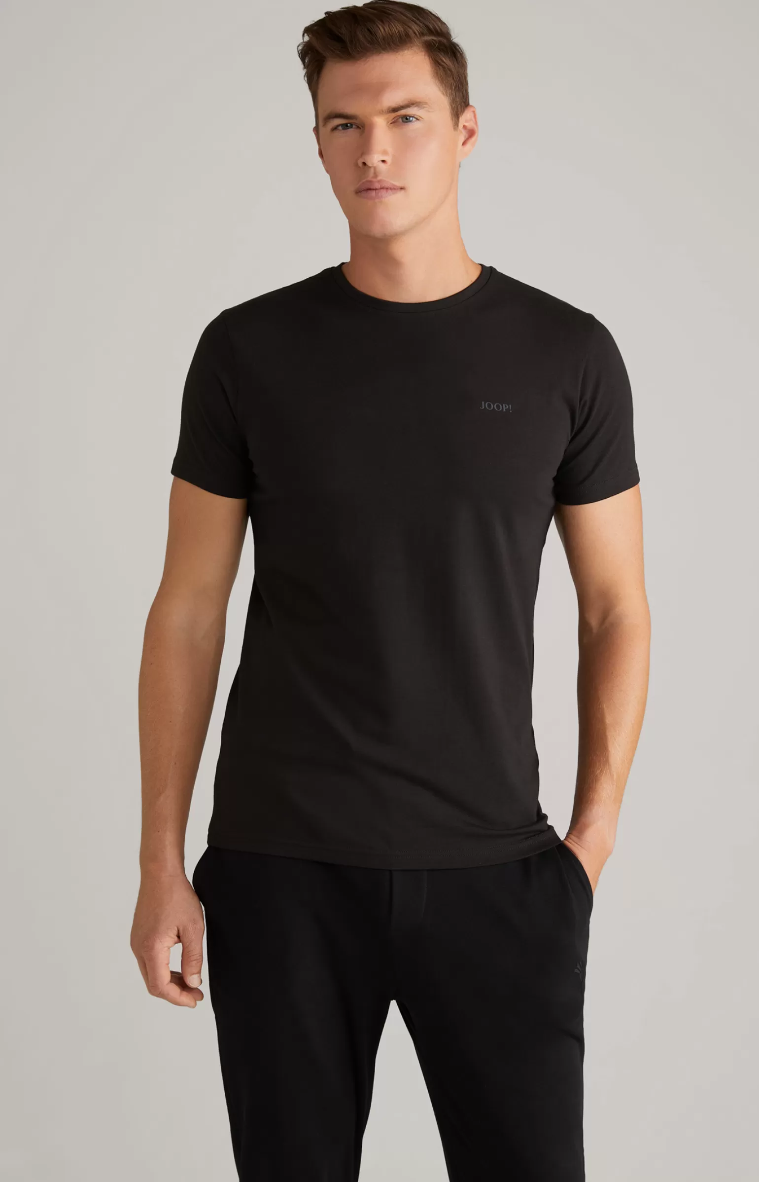 JOOP 2er Pack Fine Cotton T-Shirts in ^ Unterwäsche&Loungewear | T-Shirts&Sweats