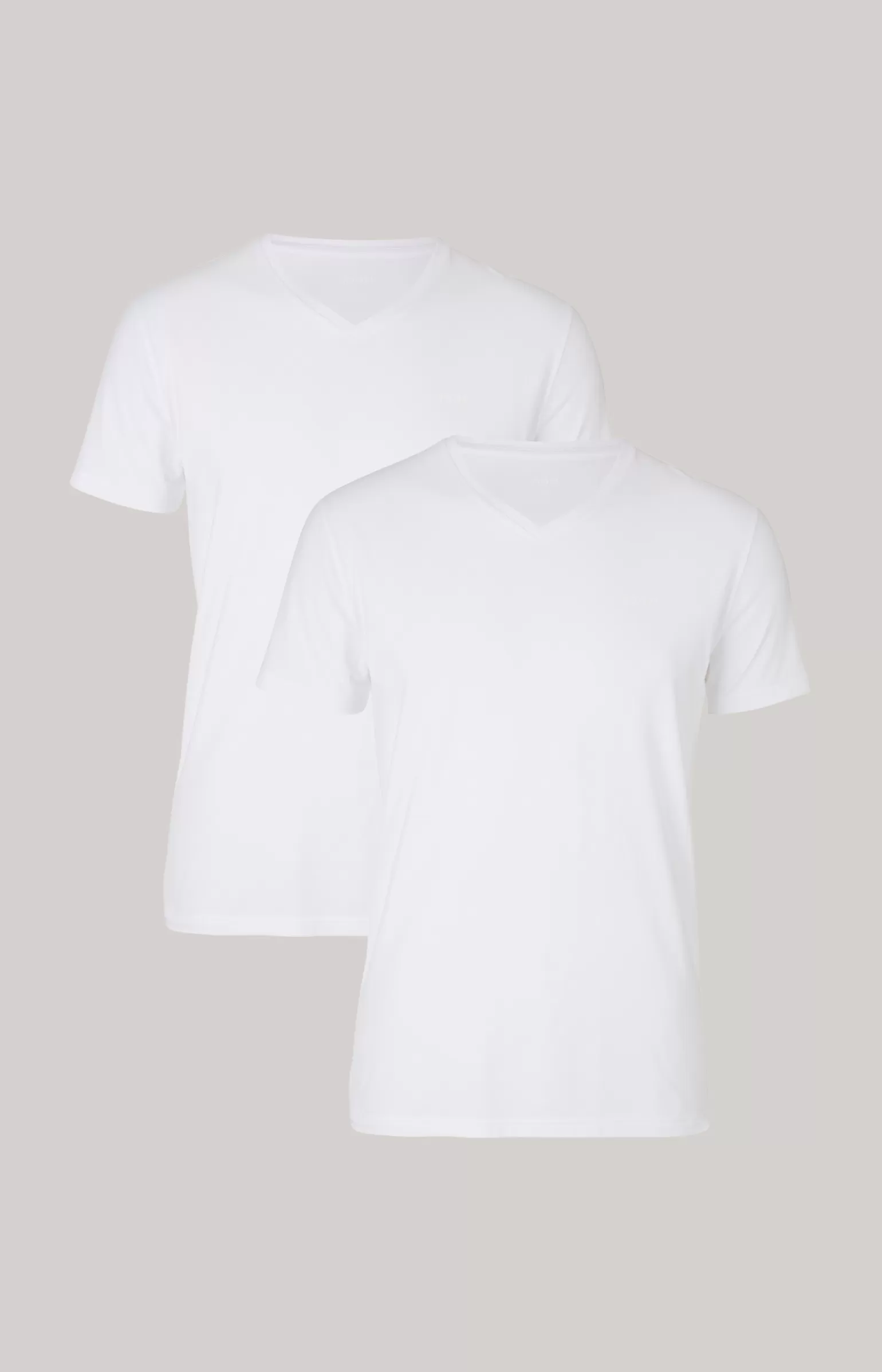 JOOP 2er-Pack Modal-Baumwoll-Stretch T-Shirts in Weiss^ Unterwäsche&Loungewear | T-Shirts&Sweats