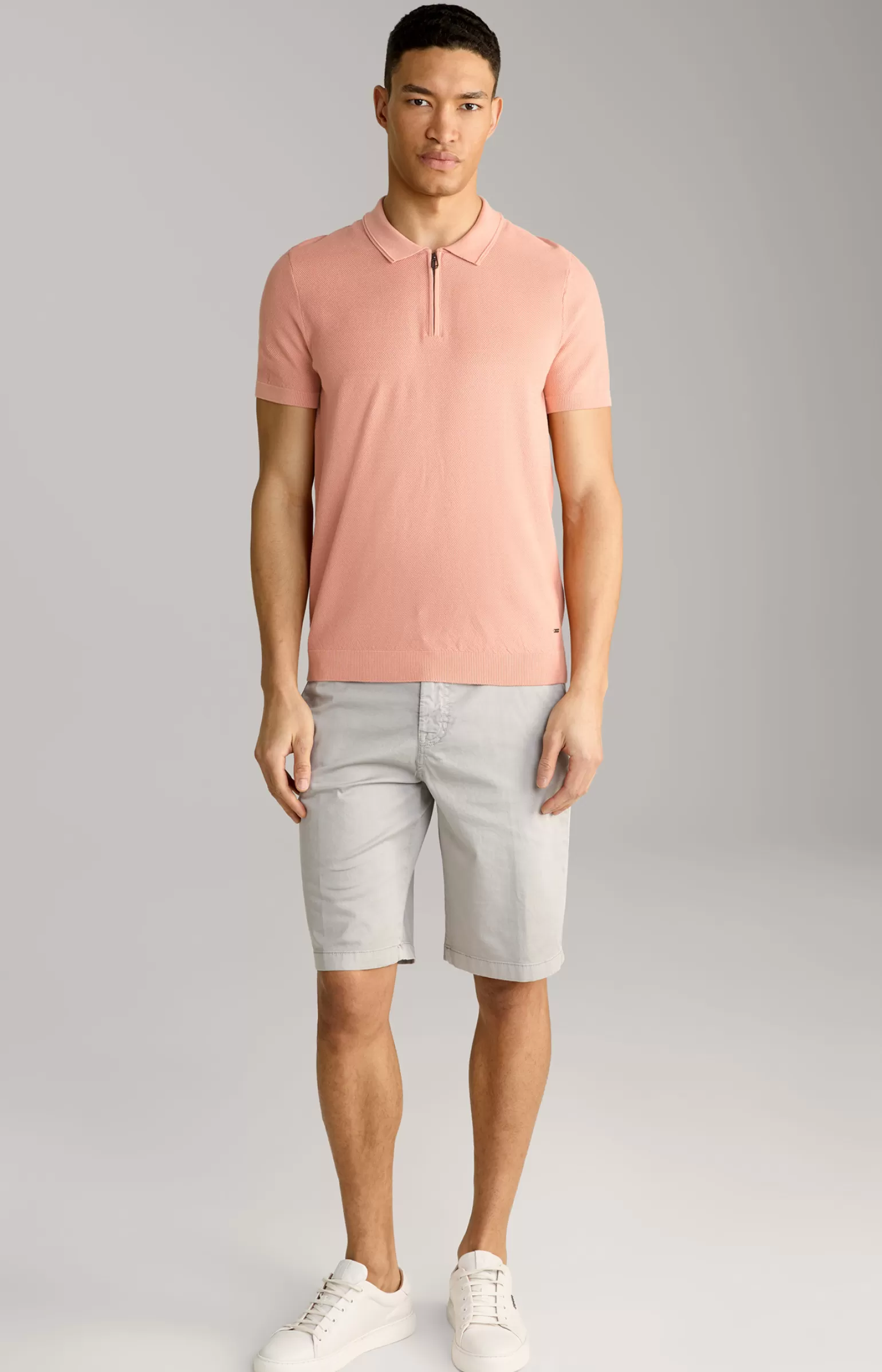 JOOP Baumwoll-Poloshirt Vancro in Apricot^ Poloshirts | Bekleidung