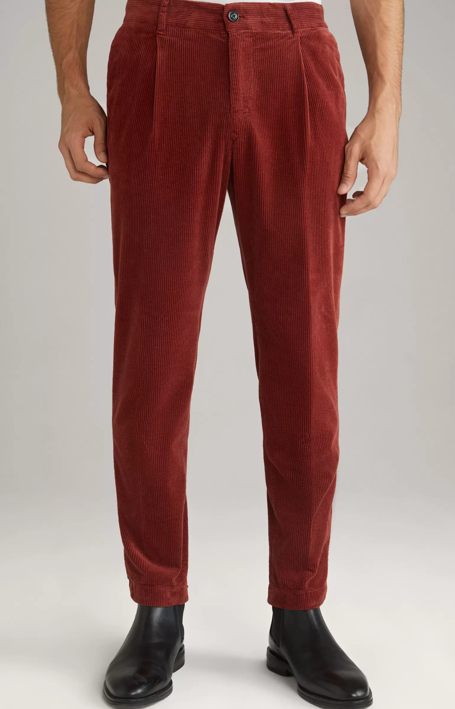 JOOP Cordhose Lester in Rot^ Hosen & Chinos