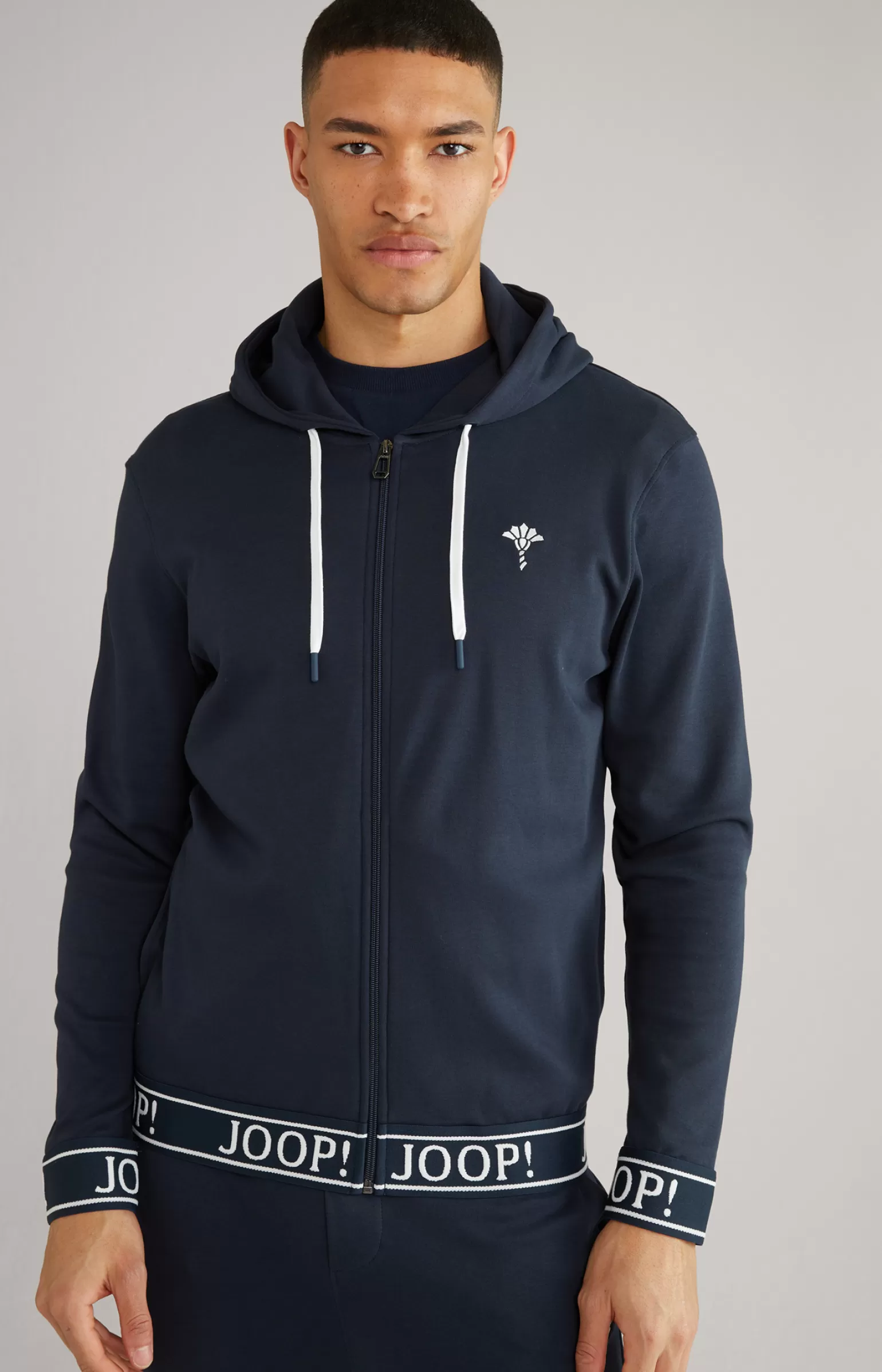 JOOP Hoodie-Sweatjacke in Dunkelblau^ Unterwäsche&Loungewear | T-Shirts&Sweats