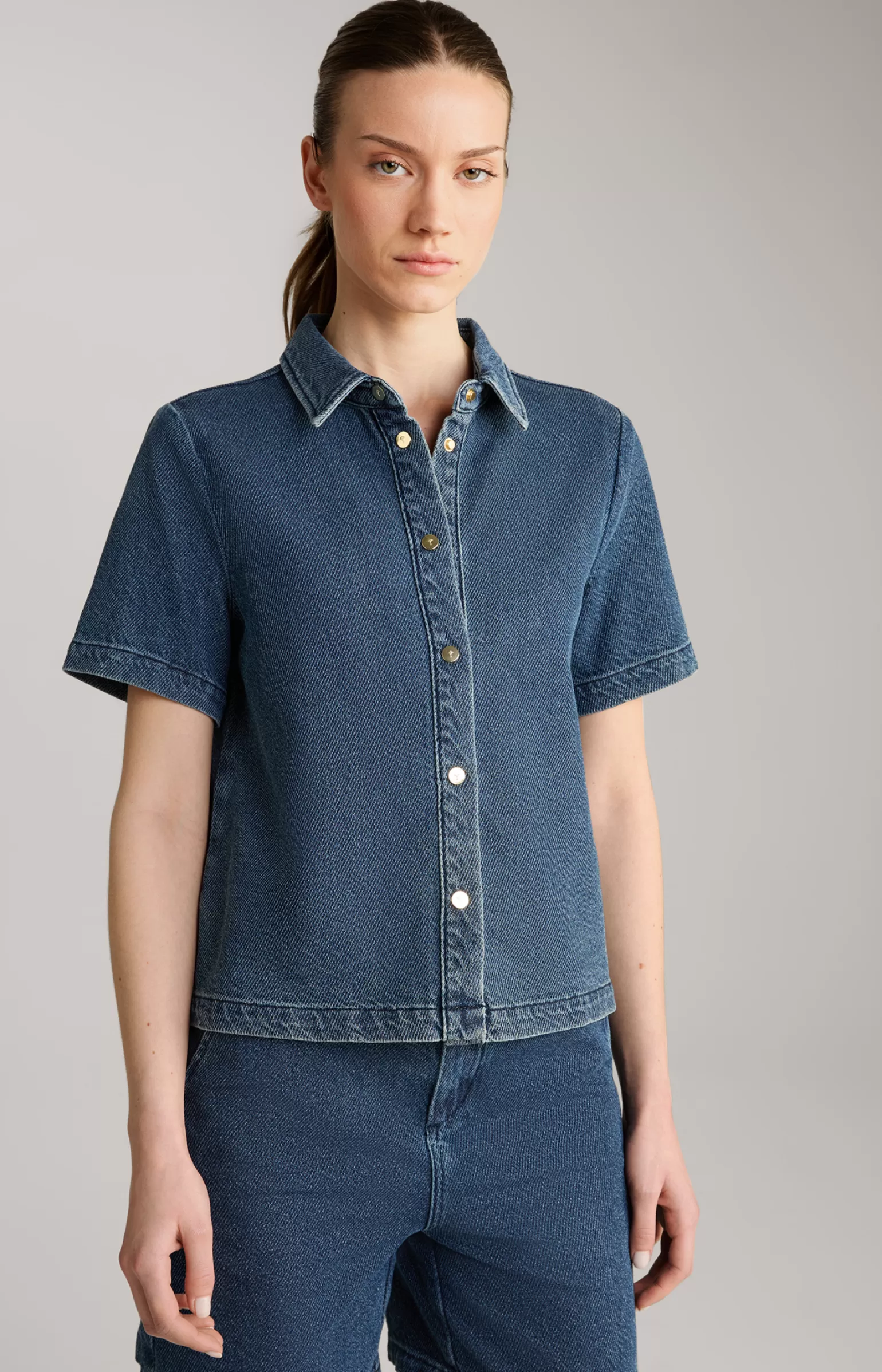 JOOP Jeans-Bluse in Denim Blue^ Jeans | Blusen