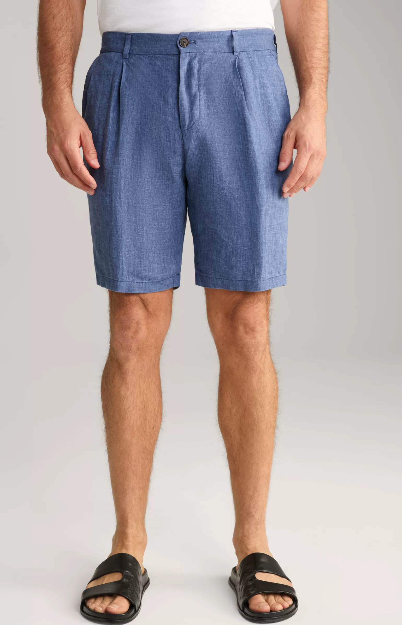 JOOP Leinenmix-Shorts Dinghy in meliert^ Shorts & Badeshorts | Bekleidung