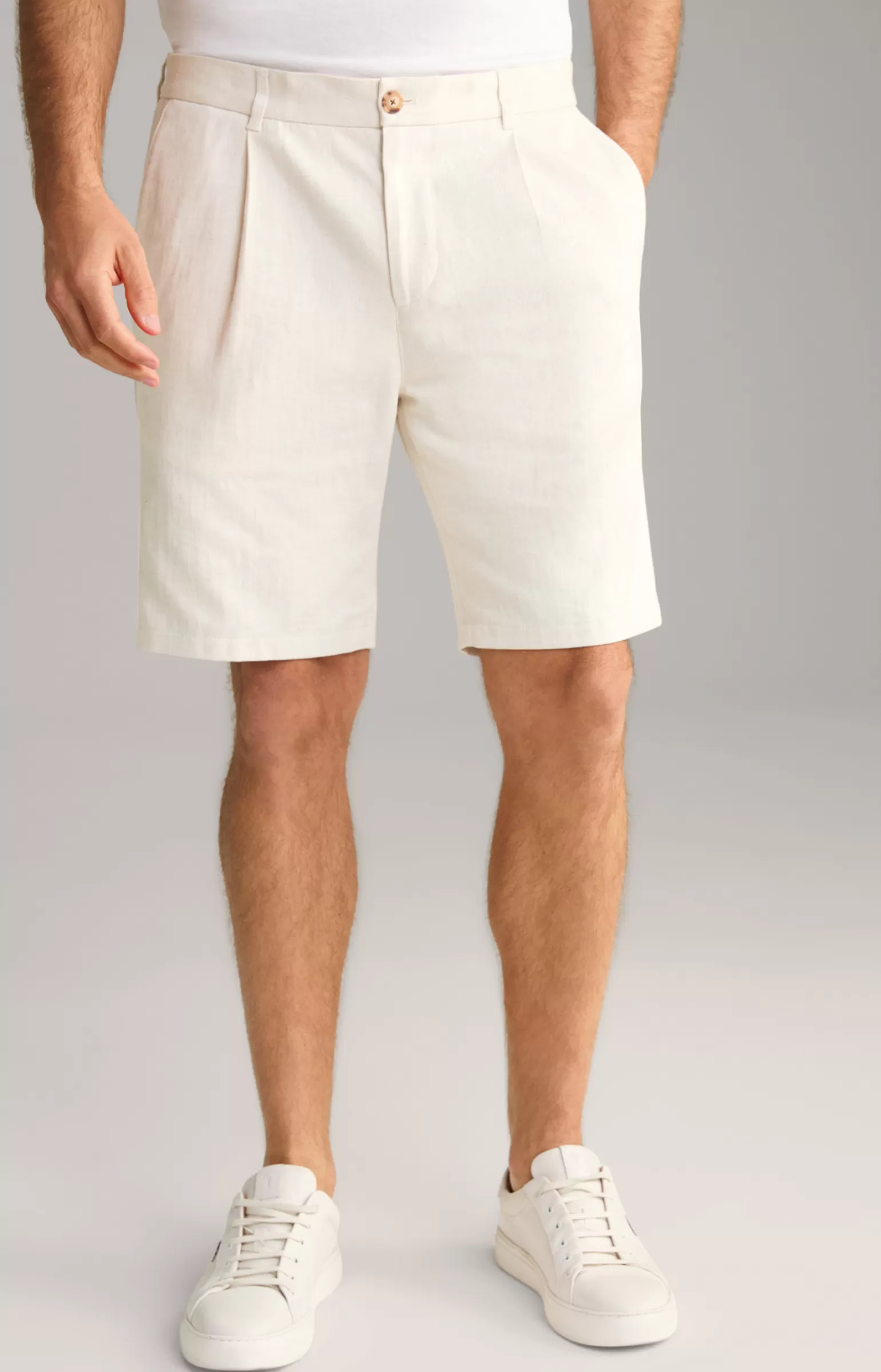 JOOP Leinenmix-Shorts Dinghy in ^ Shorts & Badeshorts | Bekleidung