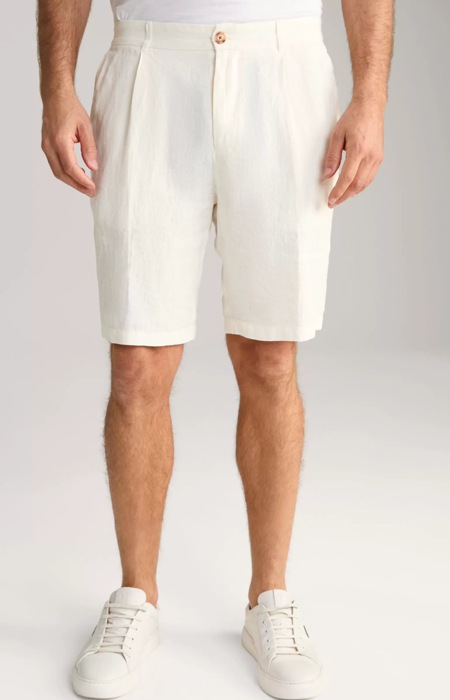 JOOP Leinenmix-Shorts Dinghy in meliert^ Shorts & Badeshorts | Bekleidung