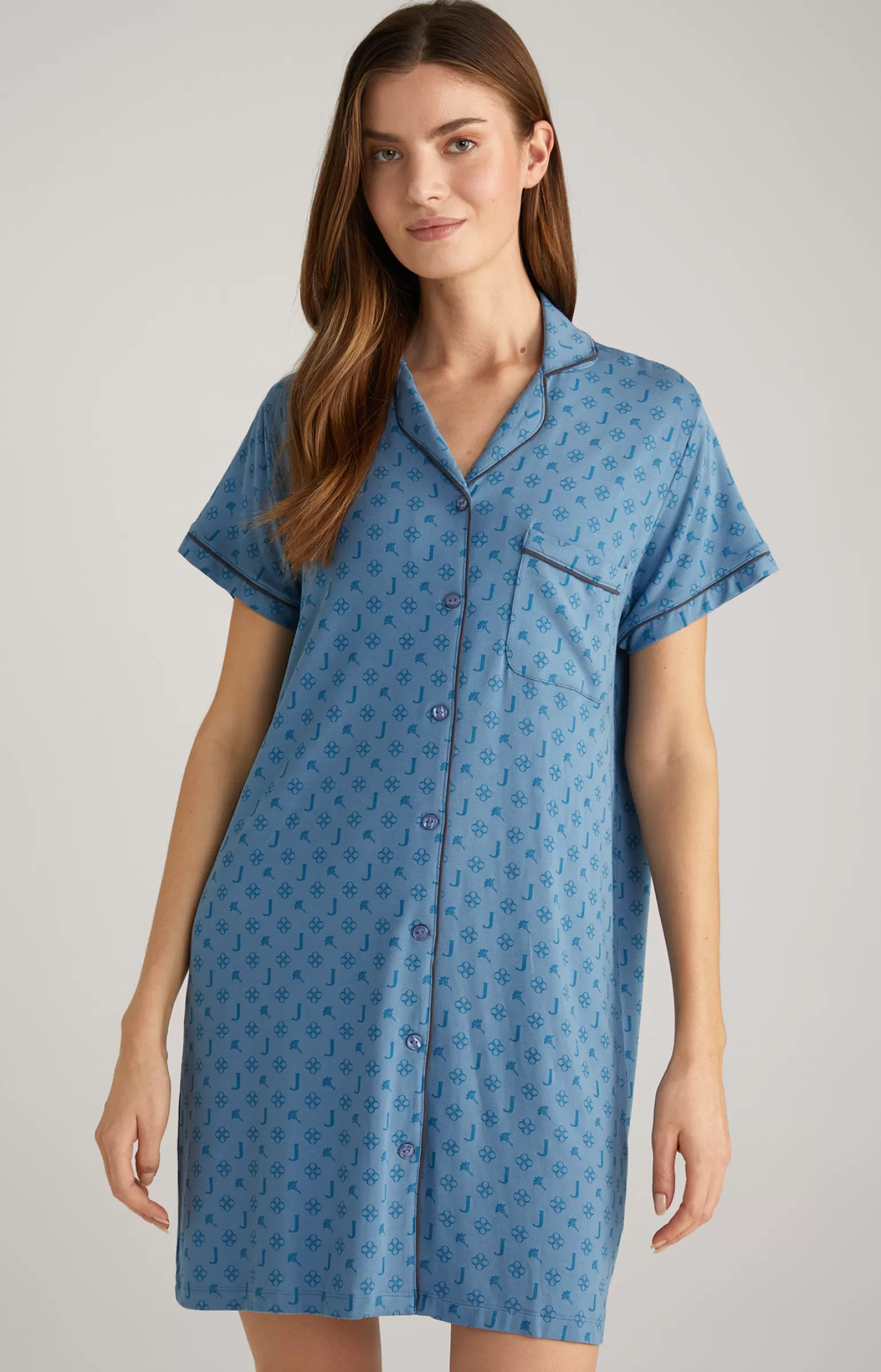 JOOP Loungewear Longshirt in Ocean Blue^ Loungewear & Nachtwäsche | Bekleidung