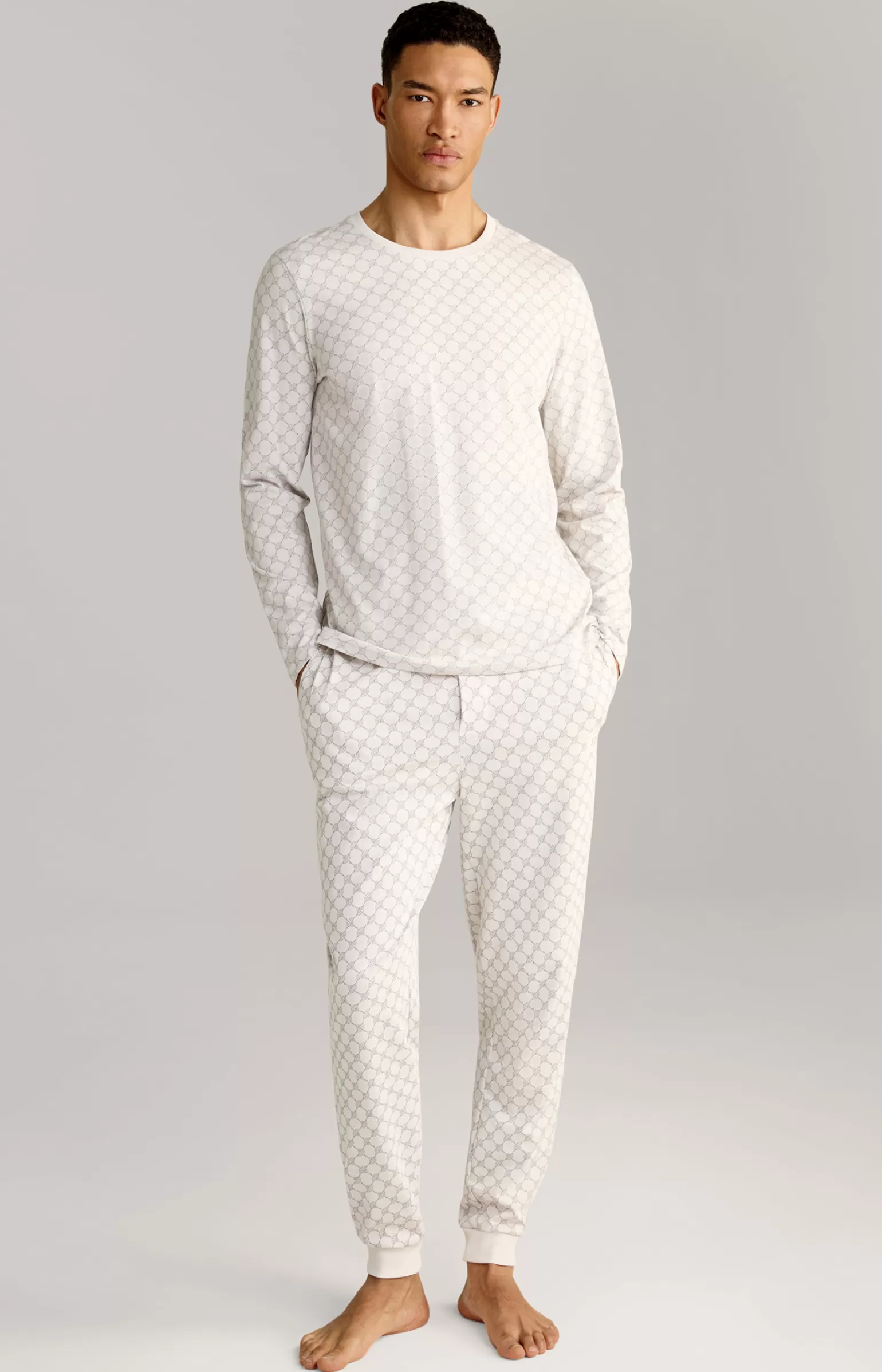 JOOP Loungewear Longsleeve in gemustert^ Unterwäsche&Loungewear