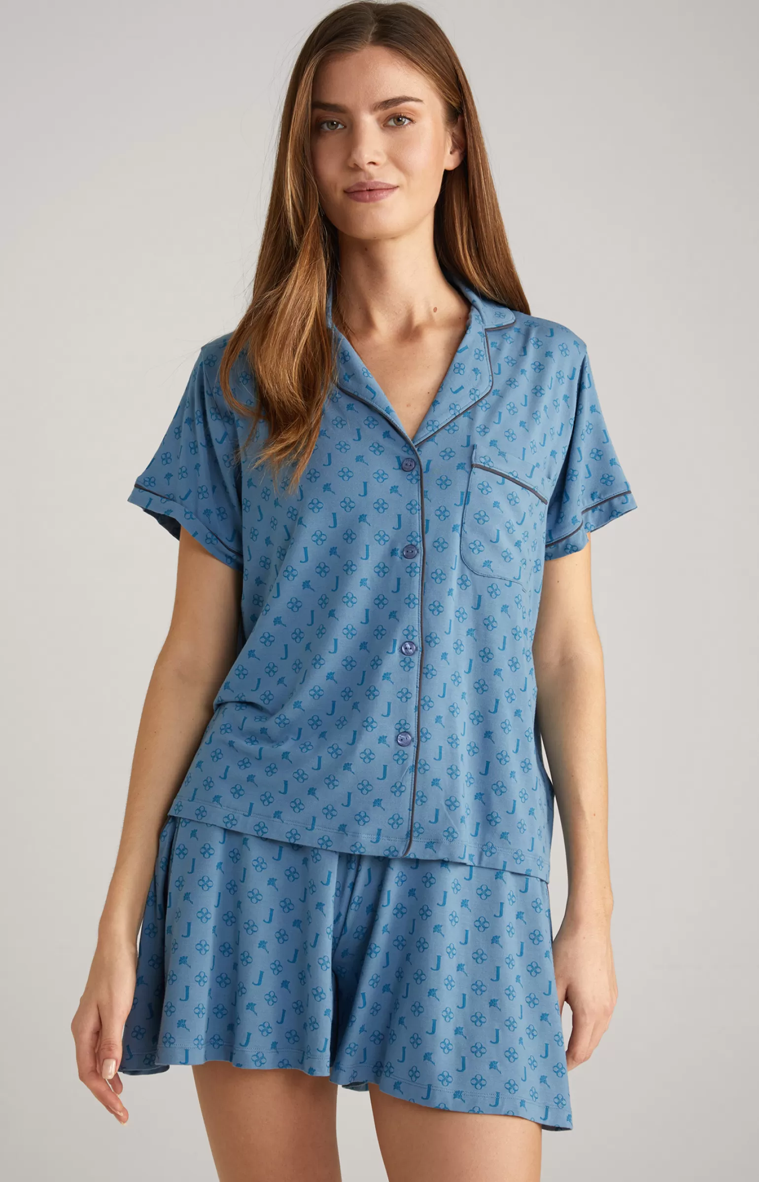 JOOP Loungewear Shirt in Ocean Blue^ Loungewear & Nachtwäsche | Bekleidung