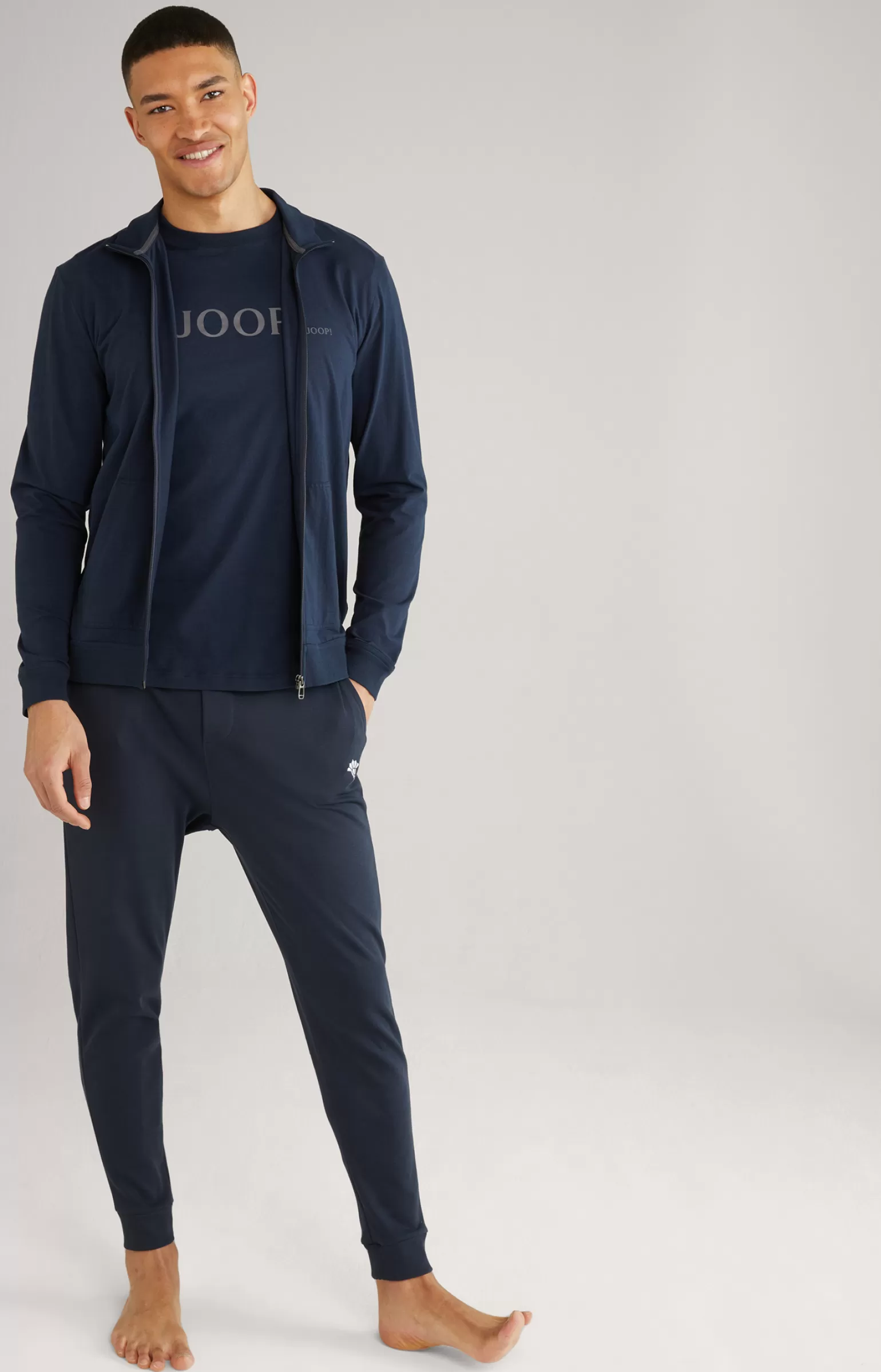 JOOP Loungewear Sweatjacke in Dunkelblau^ Unterwäsche&Loungewear | T-Shirts&Sweats