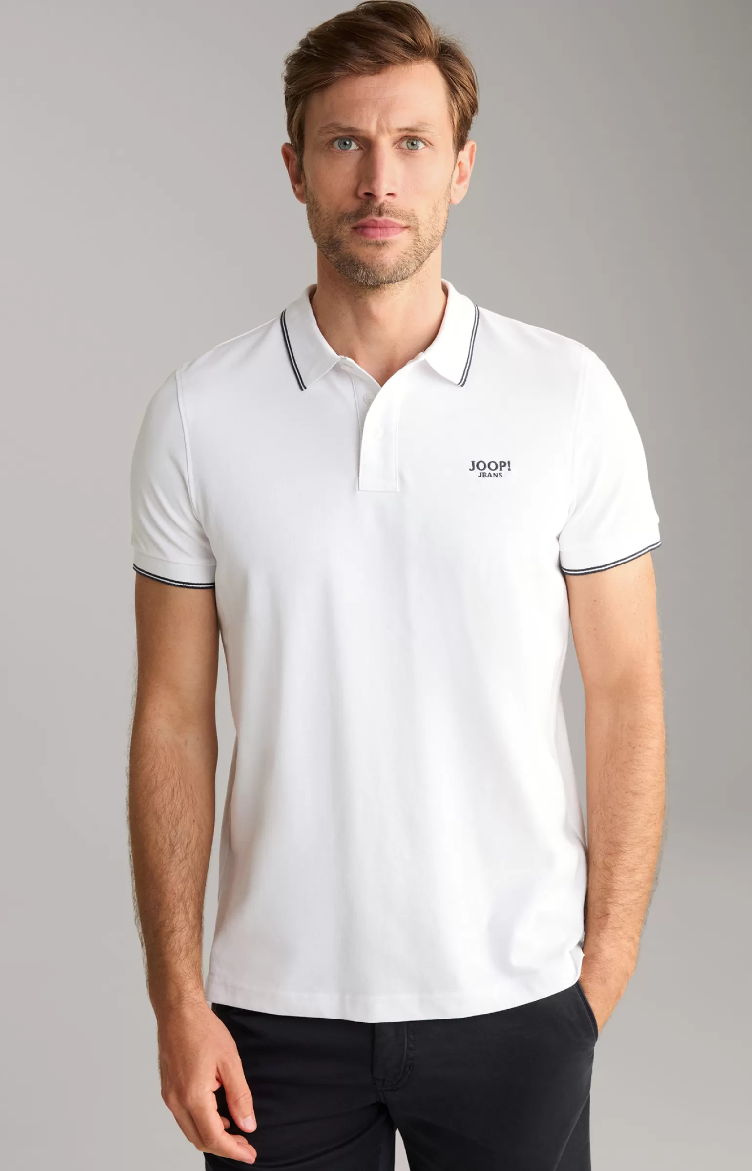 JOOP Poloshirt Agnello in Weiß^ Poloshirts | Bekleidung