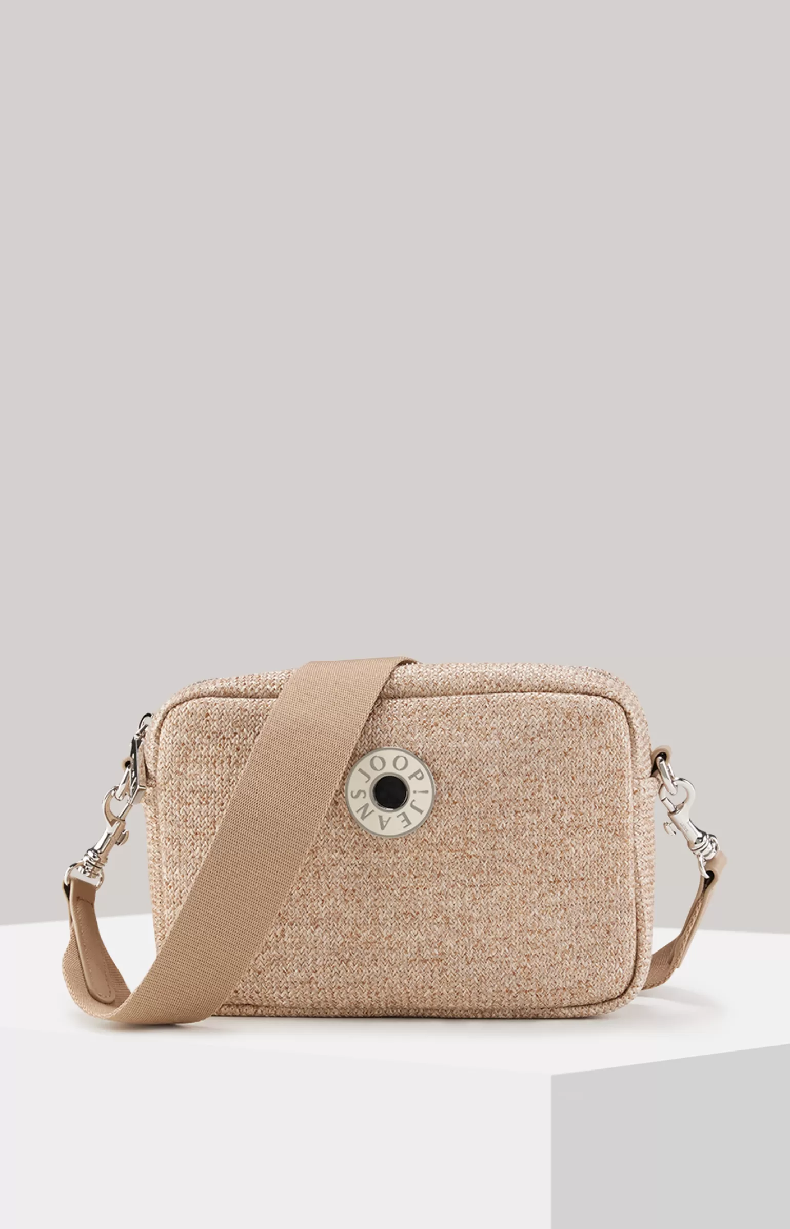 JOOP Schultertasche Paglia Cloe in Beige^ Taschen