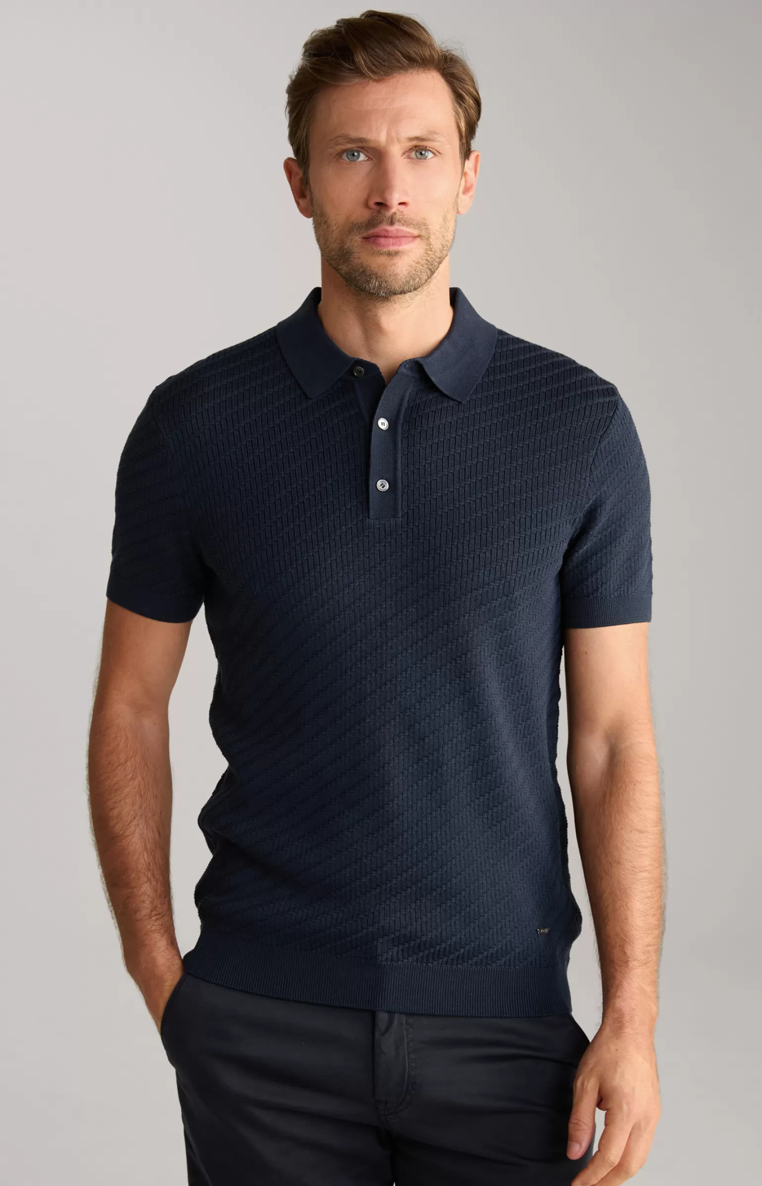 JOOP Strick-Poloshirt Maurice in Navy^ Poloshirts | Bekleidung