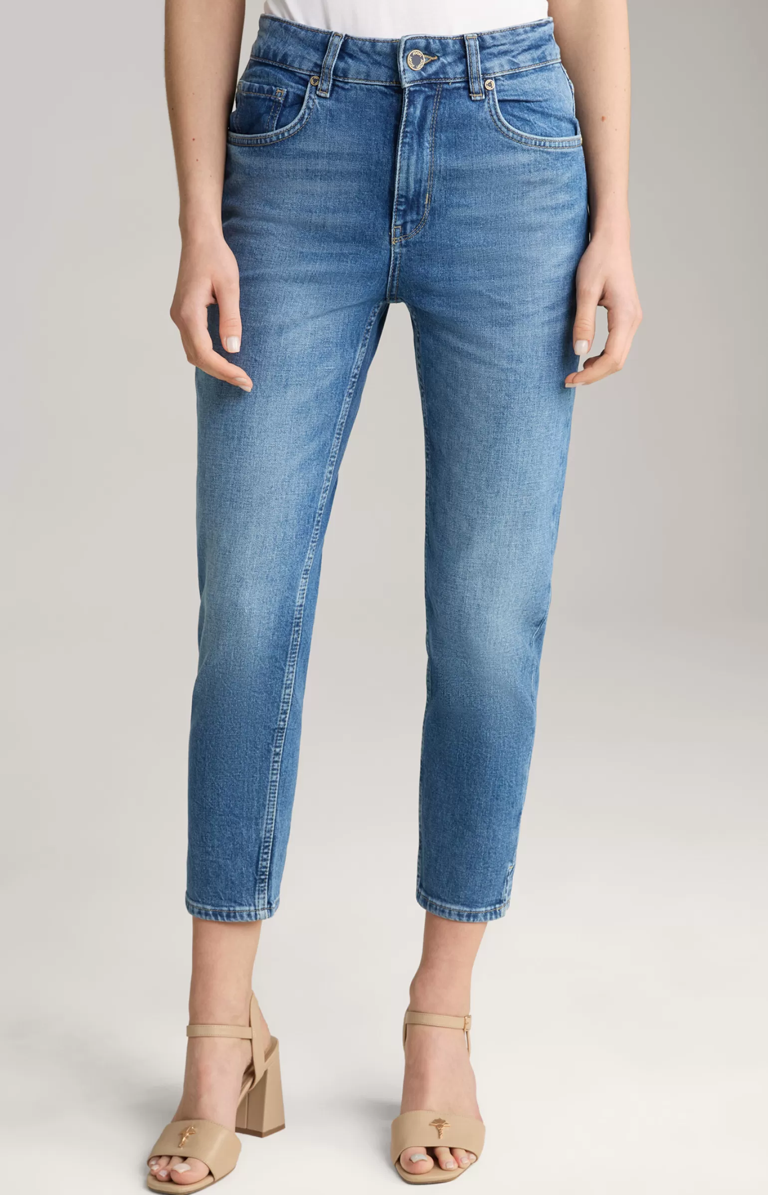 JOOP Tapered Jeans in Blue Washed^ Jeans | Bekleidung