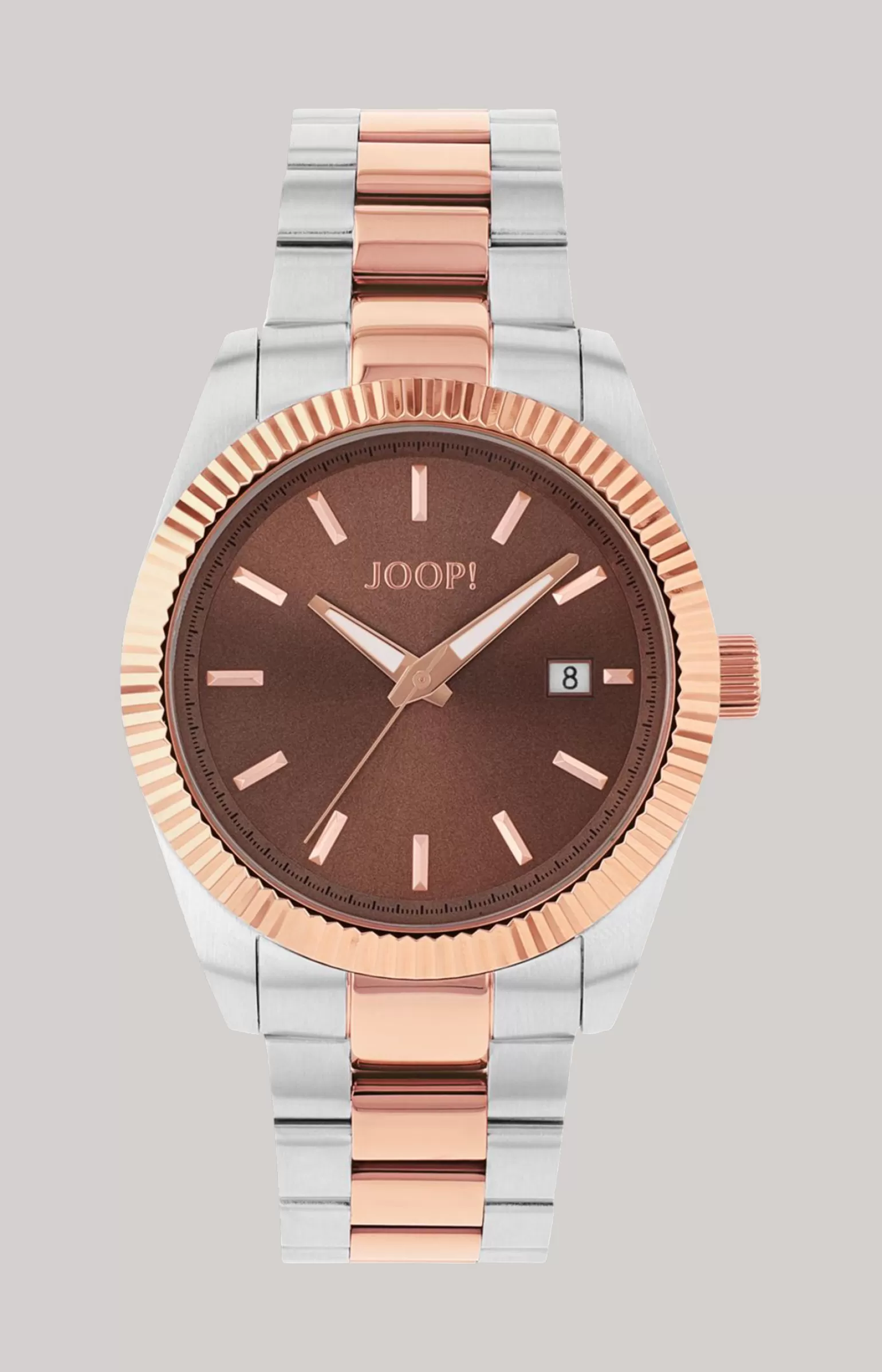 JOOP Unisex-Armbanduhr in Silber/Roségold^ Uhren | Schmuck