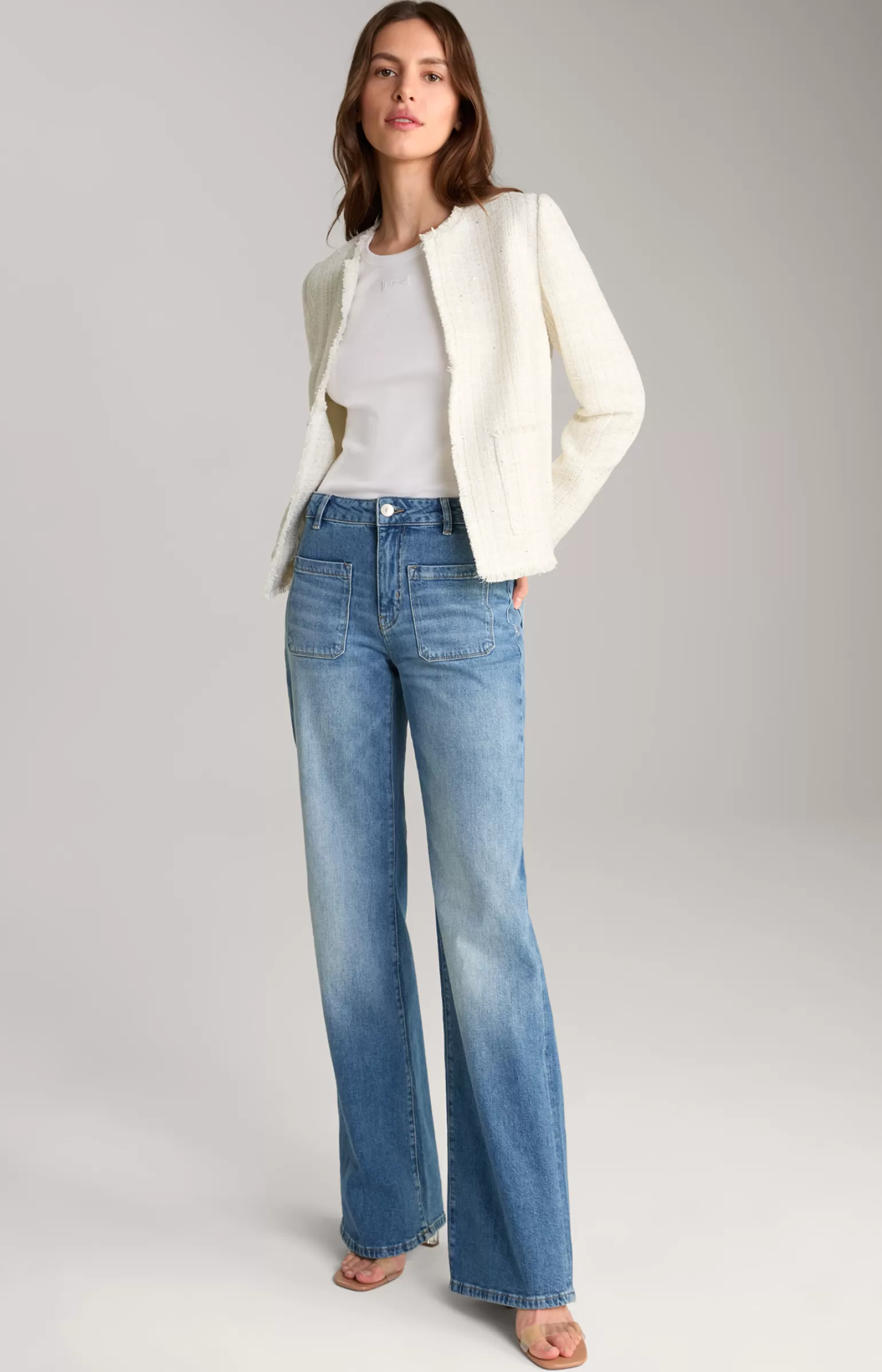 JOOP Wide Leg Jeans in Blue Washed^ Jeans | Bekleidung