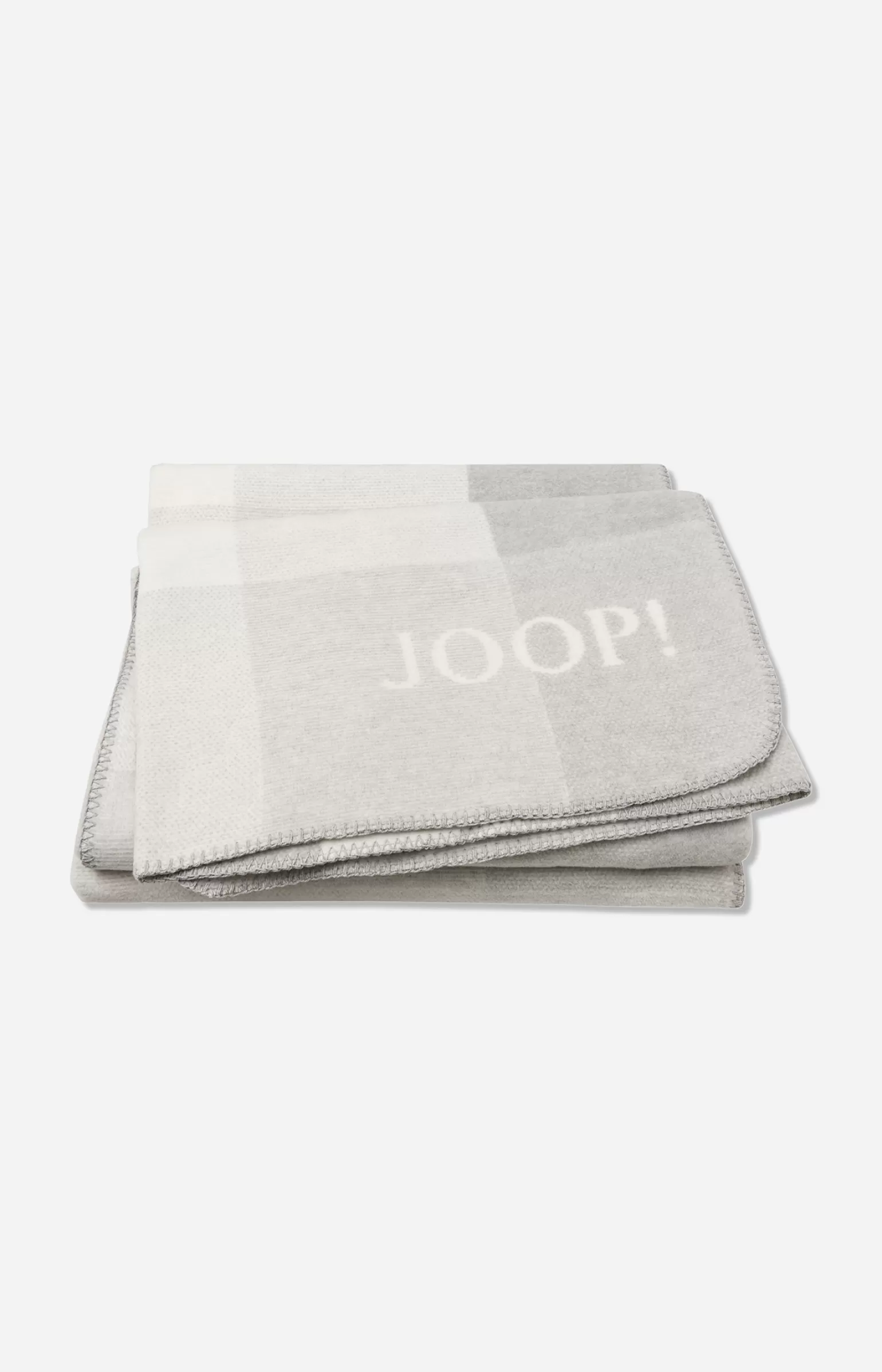 JOOP Wohndecke ! MESH in Stein^ Plaids & Decken